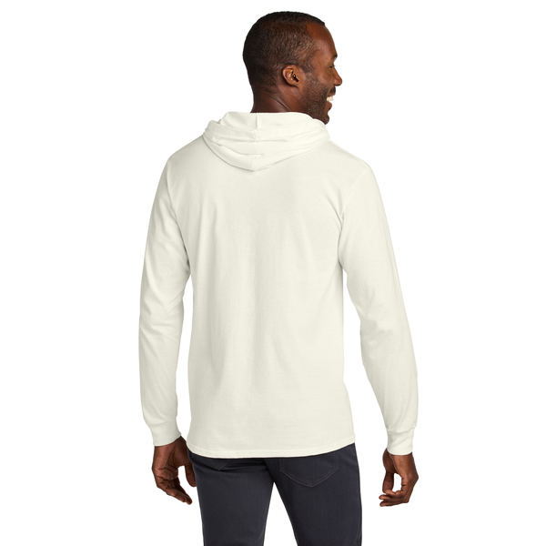Jerzees® Classics™ Cotton Long Sleeve Hooded Unisex T-Shirt