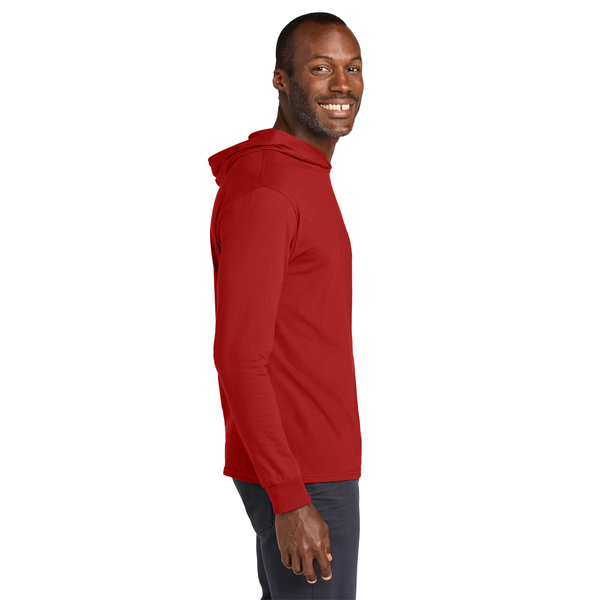 Jerzees® Classics™ Cotton Long Sleeve Hooded Unisex T-Shirt