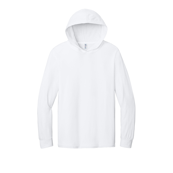 Jerzees® Classics™ Cotton Long Sleeve Hooded Unisex T-Shirt
