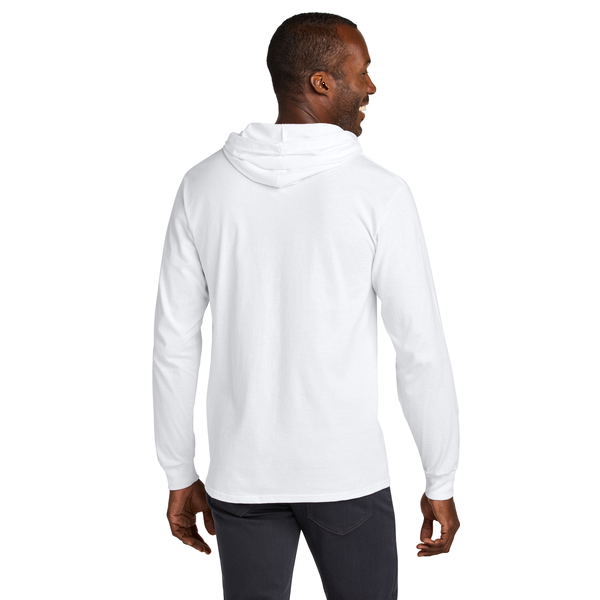 Jerzees® Classics™ Cotton Long Sleeve Hooded Unisex T-Shirt