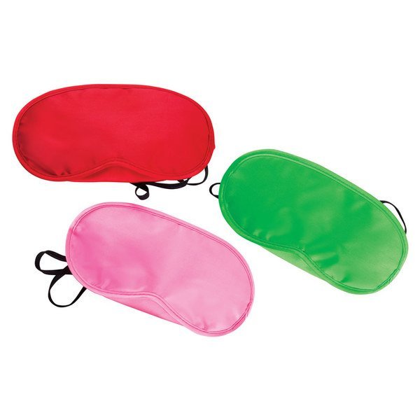 Electric Color Satin Eye Mask