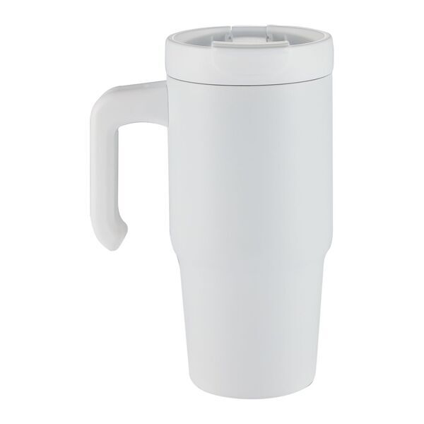 Peak Recycled Double Wall Vacuum Insulated Sip or Swig Mug, 24oz.