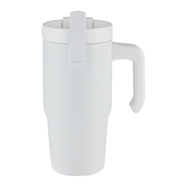 Peak Recycled Double Wall Vacuum Insulated Sip or Swig Mug, 24oz.