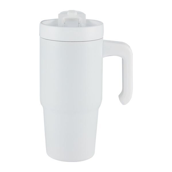 Peak Recycled Double Wall Vacuum Insulated Sip or Swig Mug, 24oz.