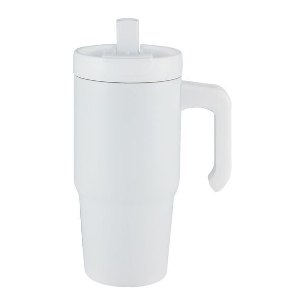 Peak Recycled Double Wall Vacuum Insulated Sip or Swig Mug, 24oz.