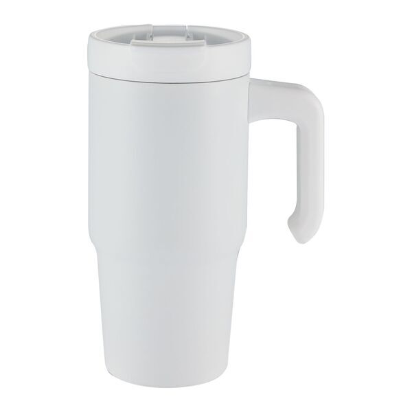 Peak Recycled Double Wall Vacuum Insulated Sip or Swig Mug, 24oz.