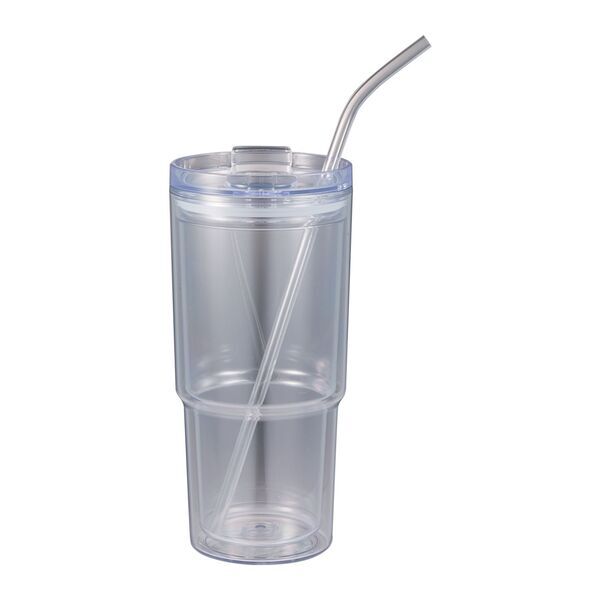 Mia Recycled Acrylic Tumbler, 24oz.