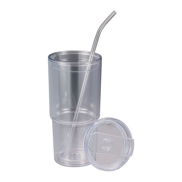 Mia Recycled Acrylic Tumbler, 24oz.