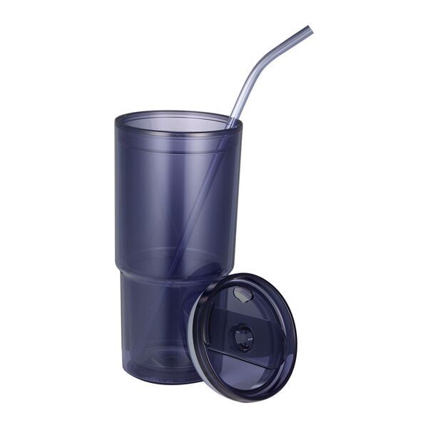 Mia Recycled Acrylic Tumbler, 24oz.