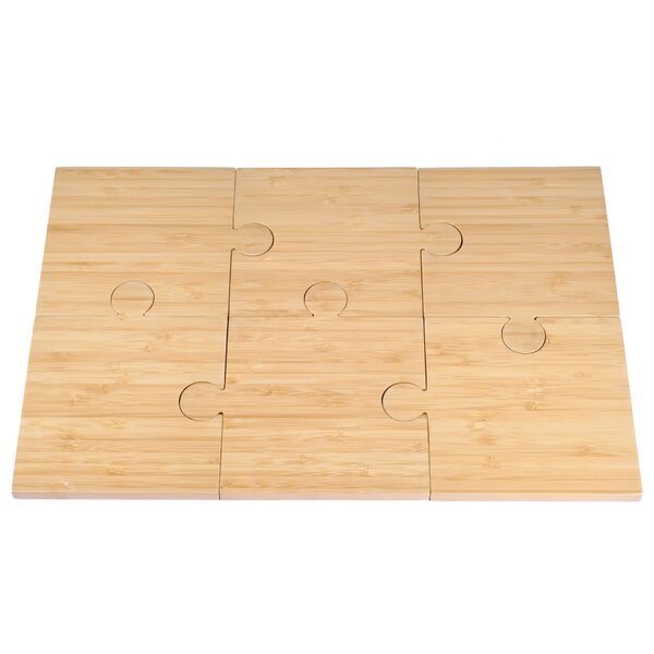 Bamboo Appetizer Plates/ Charcuterie Board Set