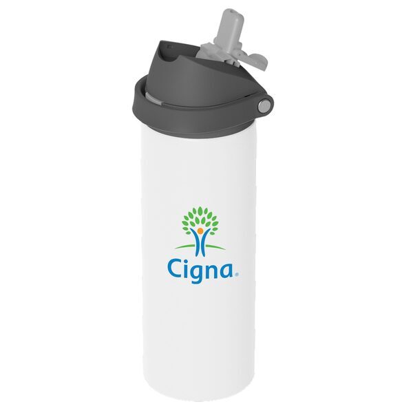 Chug & Sip Double Wall Stainless Bottle, 24 oz.