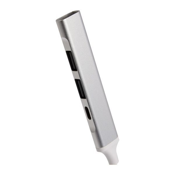 Recycled Aluminum 4-Port USB-A and C Hub