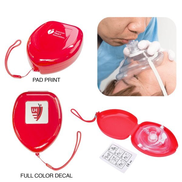 Reusable CPR Mask in Case