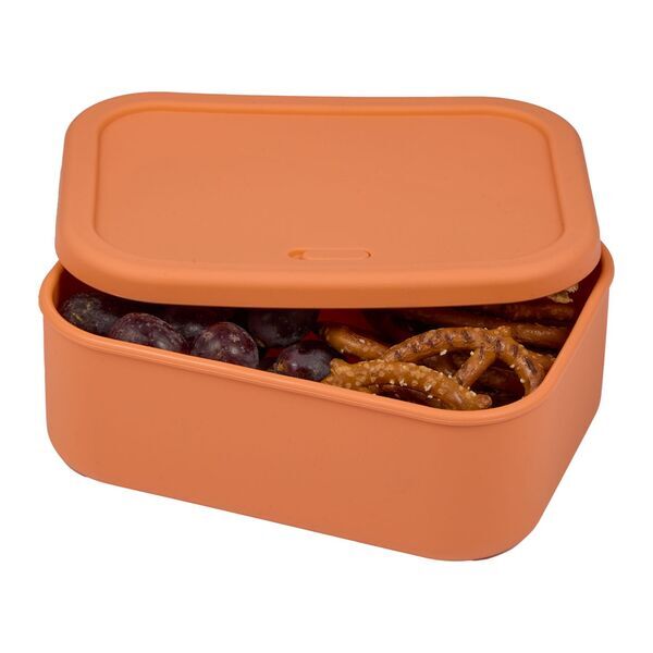 Silicone Food Storage Box w/ Air Valve, 44oz.