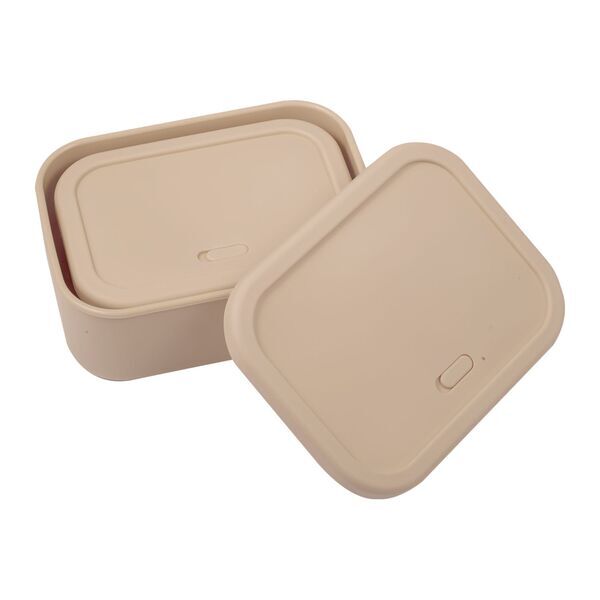 Silicone Food Storage Box with Air Valve Set, 24oz. & 44oz.