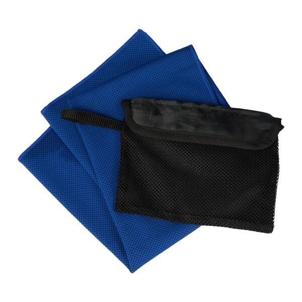Cooling rPET Towel w/ Travel Pouch