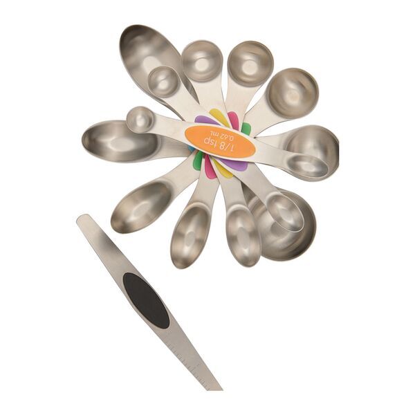 Kitchi Magnetic Measuring 8-Piece Spoon Set