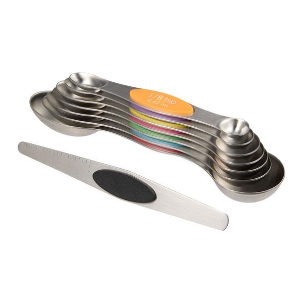 Kitchi Magnetic Measuring 8-Piece Spoon Set