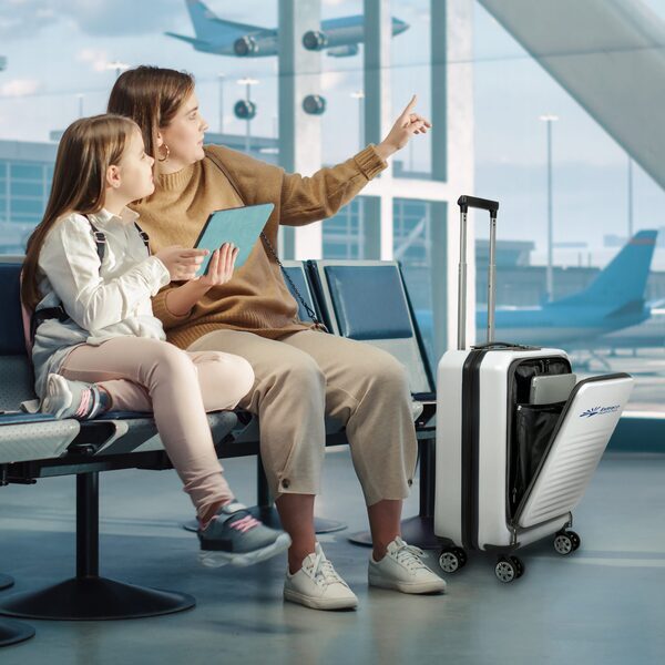 Tech Access Hard Shell Carry-on Bag