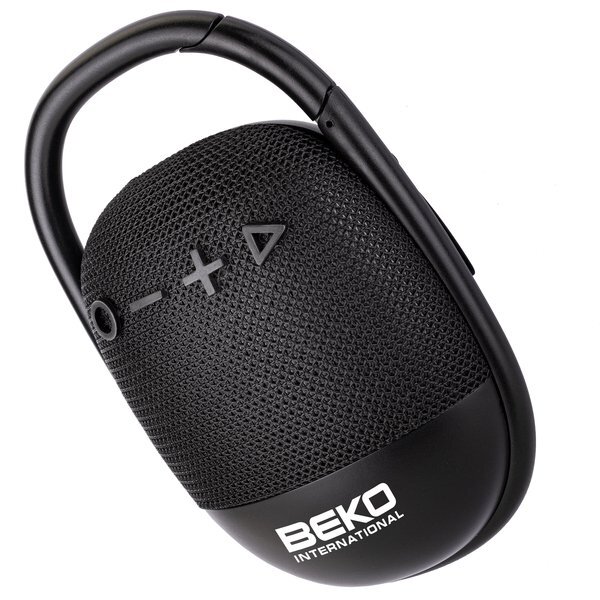 Waterproof Bluetooth Speaker w/ Carabiner Clip