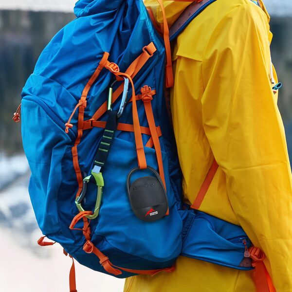 Waterproof Bluetooth Speaker w/ Carabiner Clip