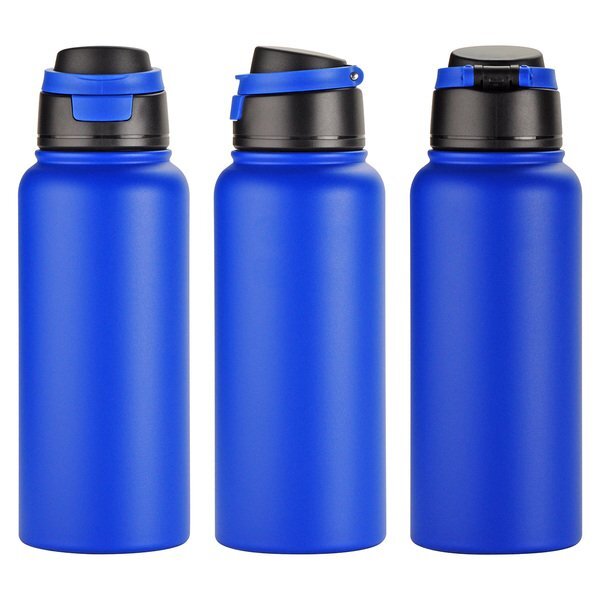 Cabrio Recycled Stainless Steel Vacuum Insulated Bottle, 32oz.