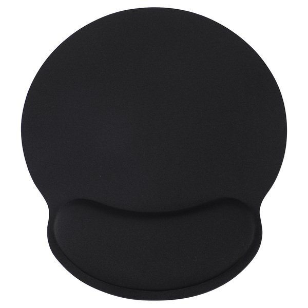 Crest Non-Slip Mouse Pad w/ Foam Wrist Rest