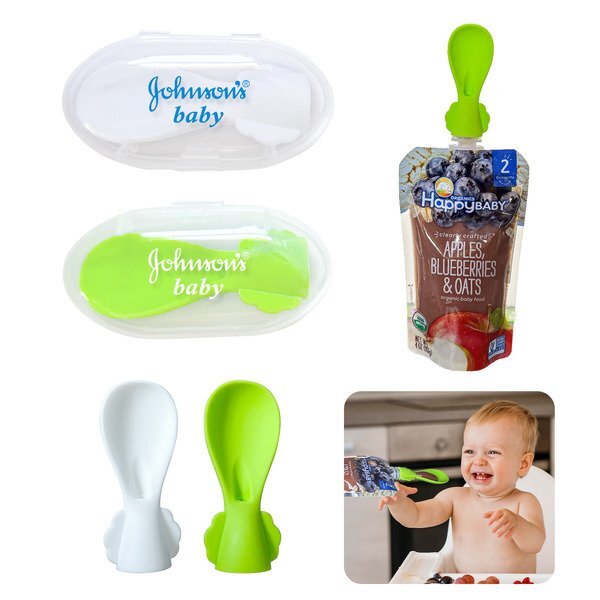 Food Pouch Spoon in Case