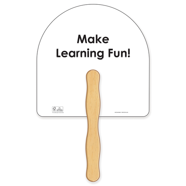 Rainbow Shaped Hand Fan