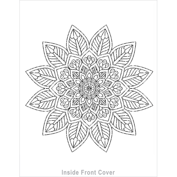 Coloring Journal Book, 7" x 9"