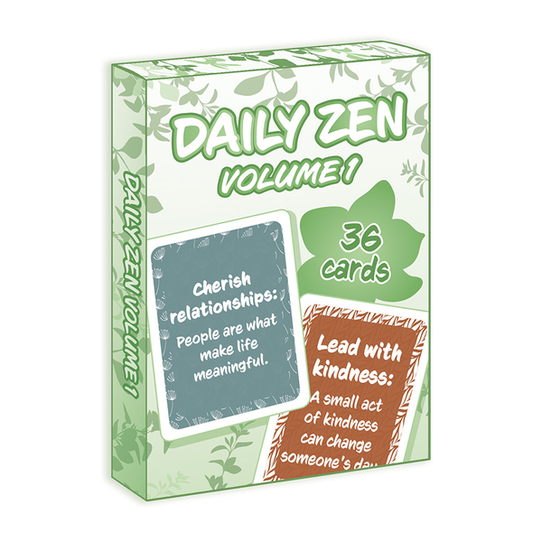 Daily Zen Vol 1 Flash Card Set