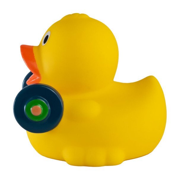 Weight Lifter Rubber Duck