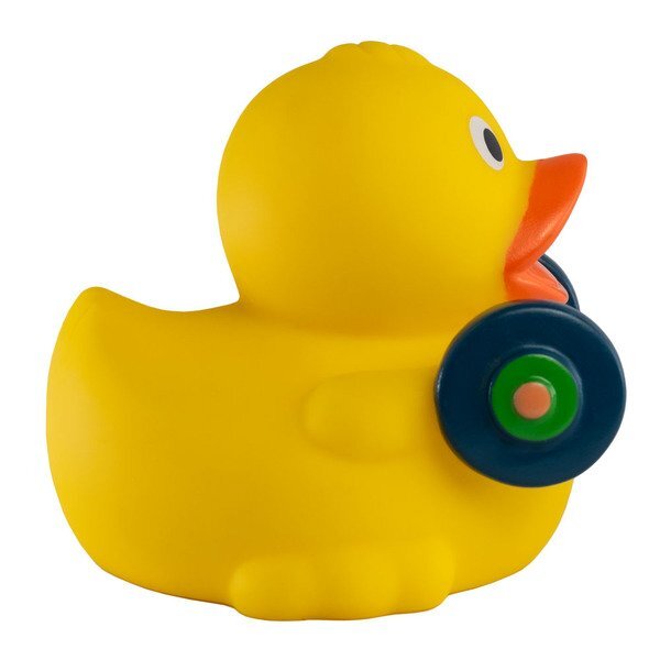 Weight Lifter Rubber Duck