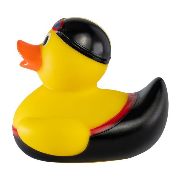 Swimmer Rubber Duck w/ Weighted Base