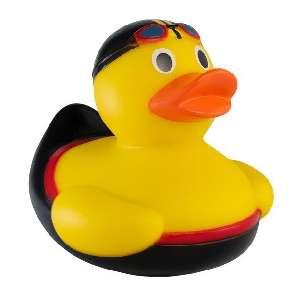 Swimmer Rubber Duck w/ Weighted Base