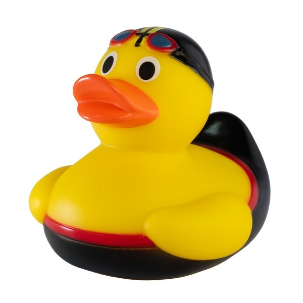 Swimmer Rubber Duck w/ Weighted Base