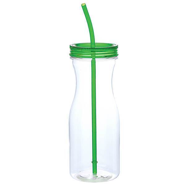 Carafe Tumbler w/ Straw, 35oz.