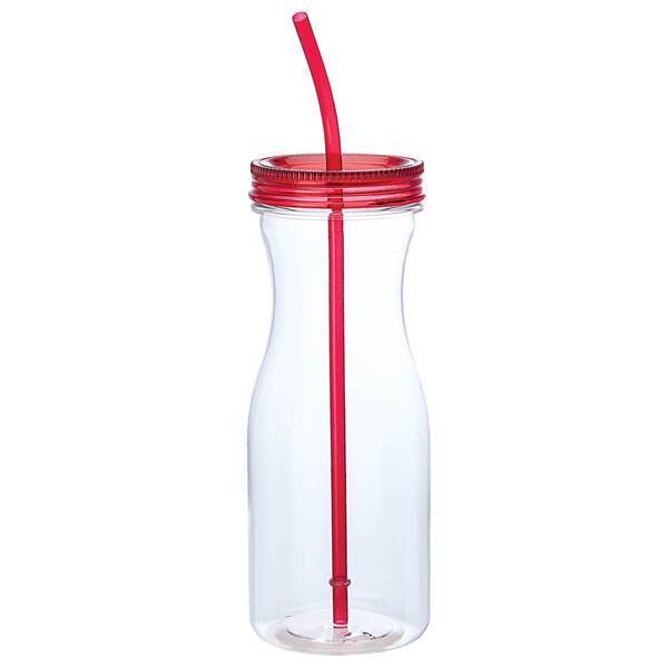 Carafe Tumbler w/ Straw, 35oz.