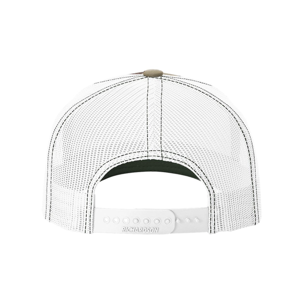 Richardson® Five-Panel Printed Structured Trucker Cap