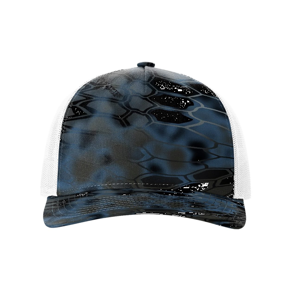 Richardson® Five-Panel Printed Structured Trucker Cap