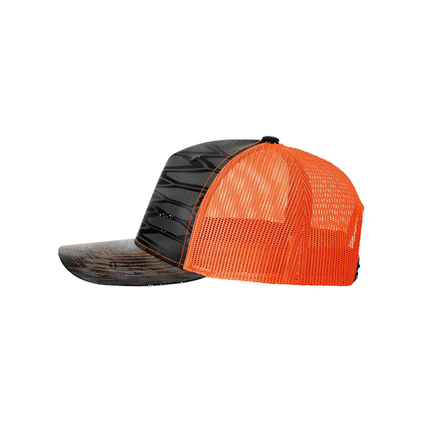 Richardson® Five-Panel Printed Structured Trucker Cap
