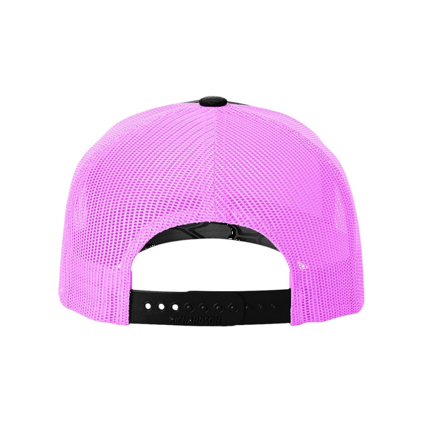 Richardson® Five-Panel Printed Structured Trucker Cap