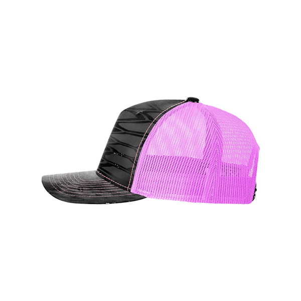 Richardson® Five-Panel Printed Structured Trucker Cap