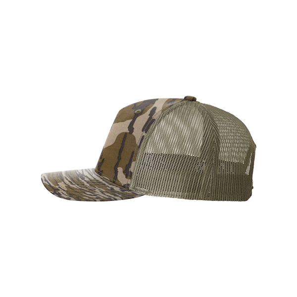 Richardson® Five-Panel Printed Structured Trucker Cap