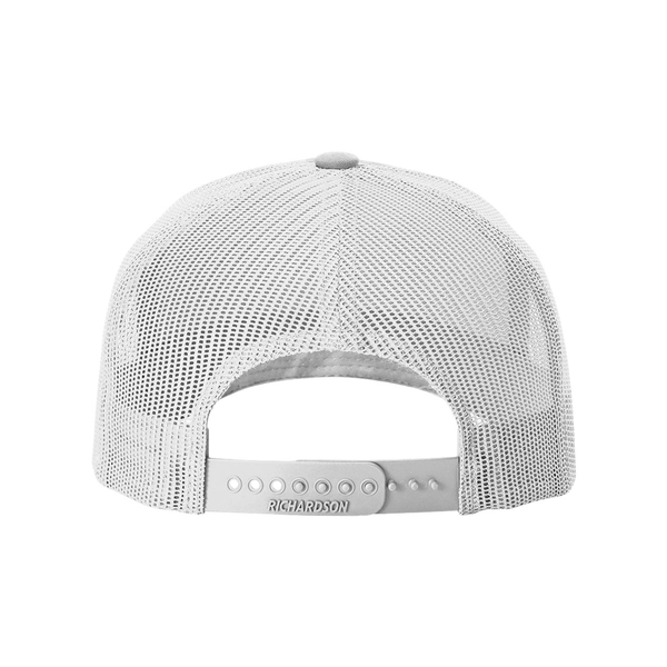 Richardson® Five-Panel Printed Structured Trucker Cap