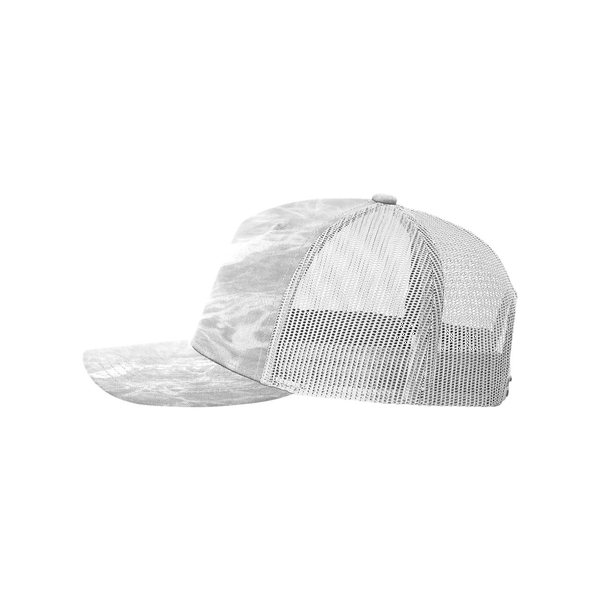 Richardson® Five-Panel Printed Structured Trucker Cap