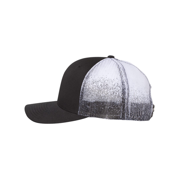 Richardson® Printed Mesh Structured Trucker Cap