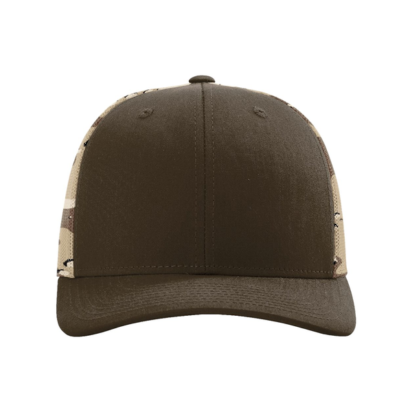 Richardson® Printed Mesh Structured Trucker Cap
