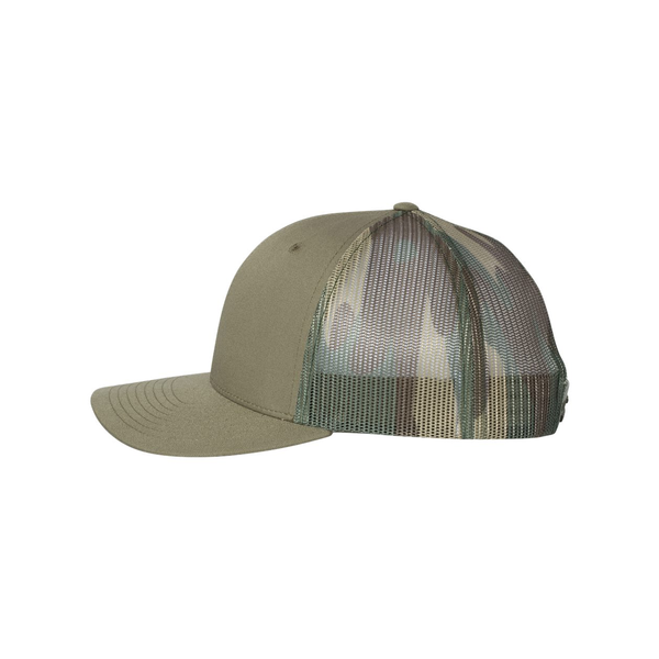 Richardson® Printed Mesh Structured Trucker Cap