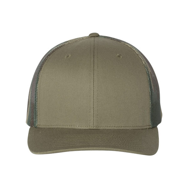 Richardson® Printed Mesh Structured Trucker Cap